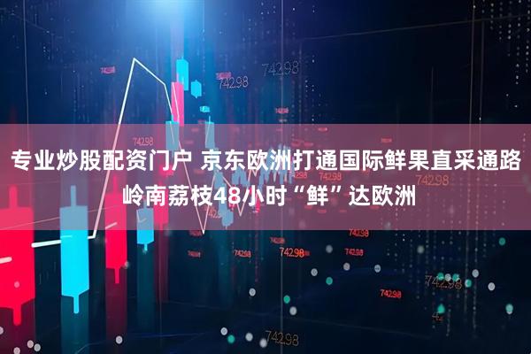 专业炒股配资门户 京东欧洲打通国际鲜果直采通路 岭南荔枝48小时“鲜”达欧洲